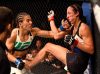 Jessica Aguilar punching Jessica Penne at UFC 199 from UFC Facebook