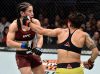 Jessica Andrade punching Tecia Torres at UFC on Fox 28 from UFC Facebook