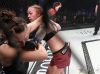 Kay Hansen punching Erin Blanchfield at Invicta FC 32 by Dave Mandel