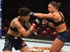 Lauren Mueller punching Shana Dobson at UFC on Fox 29 from UFC Facebook