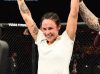 Lina Lansberg victorious at UFC Fight Night 130 from UFC Facebook