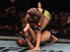 Livia Renata Souza punching Sarah Frota at UFC on ESPN+ 2 from UFC Facebook