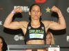 Liz Carmouche at Strikeforce Challengers 17 Weigh-In by Josh Hedges