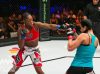 Marciea Allen punching Ashlee Evans-Smith at WSOF 10