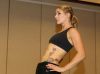 Marloes Coenen at Strikeforce Open Workout 7-27-2011 by Josh Hedges