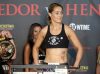 Marloes Coenen at Strikeforce Weigh-In 7-29-11 by Josh Hedges
