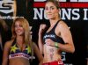 Marloes Coenen at Strikeforce Weigh-In October 8th 2010