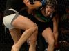 Michelle Waterson kneeing Angela Magana at TUF 21 Finale from UFC Facebook