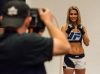 Paige VanZant at UFC Fight Night 80 Fight Week from UFC Facebook