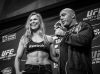 Ronda Rousey at UFC 184 Weigh-In from UFC Facebook