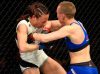 Rose Namajunas elbows Michelle Waterson at UFC on Fox 24 from UFC Facebook