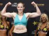 Sarah Kaufman at Strikeforce Challengers 9 Weigh-In by Esther Lin