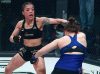 Tracy Cortez punching Erin Blanchfield at Invicta FC 34 by Dave Mandel