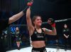 Tracy Cortez victorious at Invicta FC 34 by Dave Mandel