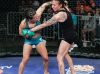 Vanessa Rico punching Brenda Enriquez at Combate Americas 19
