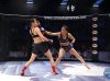 Yajaira Romo punching Melissa Martinez at Combate Americas 15