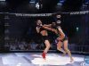 Yajaira Romo punching Melissa Martinez at Combate Americas 15