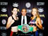 Bec Rooney vs Brooke Cooper weigh-in for the WBC Ocenia title October 26, 2018