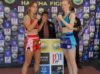 Danielle Luktumpfah vs Anna Deinhard weigh-in at WMO November 2, 2017
