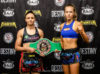 Sam Brown vs Brooke Cooper weigh-in April 12, 2019 by Sharon Richards