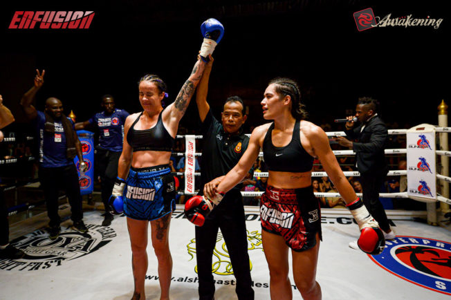 Katie Zetolofsky defeats Victoria Sullivan at Enfusion Contenders Documentary Fight Night 4th July 2022