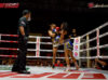 Kulabped Sor Sorpichai punching Jasmin Lopez at Enfusion Contenders Documentary Fight Night 4th July
