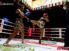 Jasmin Lopez kicking Kulabped Sor Sorpichai and at Enfusion Contenders Documentary Fight Night 4th July