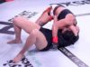Elise Pone submission attempt over Melissa Parker at Invicta FC 50 by Invicta FC